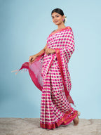Charita Polka Dots Saree