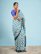 Tarini Polka Dot Saree