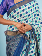 Tarini Polka Dot Saree