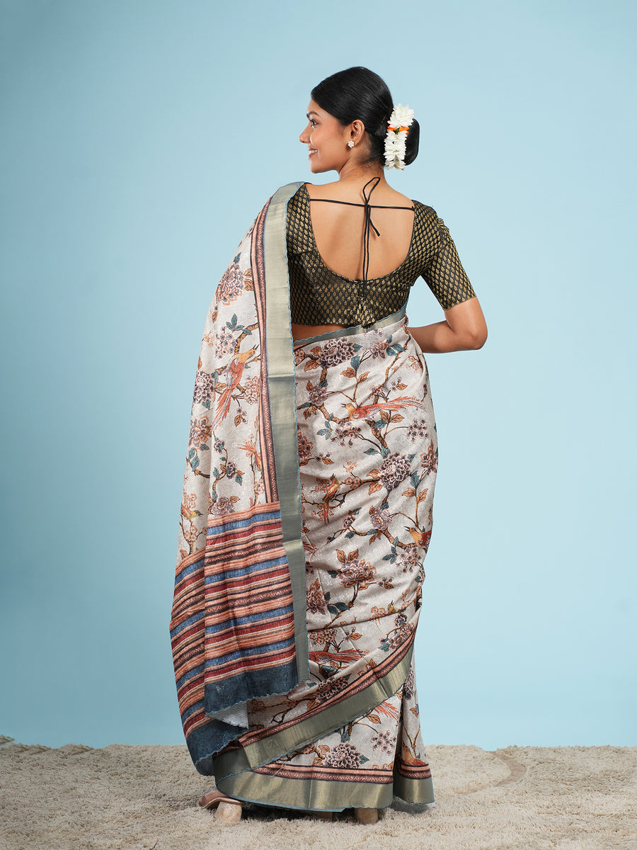Aritika jacquard saree pallu detail – Koshnika